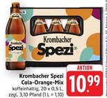 Spezi Cola-Orange-Mix Angebote von Krombacher bei E center Konstanz für 10,99 €
