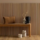 Panneau déco tasseaux de bois clair / foncé dans le catalogue B&M