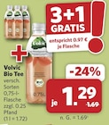 Bio Tee im Angebot bei combi in Herford Bio Tee Angebote von Volvic bei combi Herford für 1,29 €