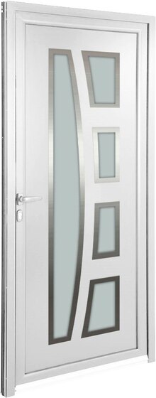 Bricoman Vaulx-en-Velin - PORTE D’ENTRÉE ALUMINIUM MILANO BLANCHE H215XL90 GAUCHE Promo PORTE D’ENTRÉE ALUMINIUM MILANO BLANCHE H215XL90 GAUCHE dans le catalogue Bricoman "Hiver 2020" à Vaulx-en-Velin