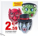 Bazarland Valence - Promo Masque enfant Promo Masque enfant à 2,59 € dans le catalogue Bazarland à Valence