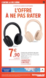 Promos Casque Audio dans le catalogue "Intermarché" de Intermarché Super Casque Audio en promo dans le catalogue Intermarché Super à la page 35