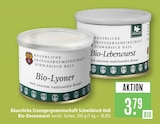 Bio-Lyoner Angebote von Bäuerliche Erzeugergemeinschaft Schwäbisch Hall bei Marktkauf Stuttgart für 3,79 €