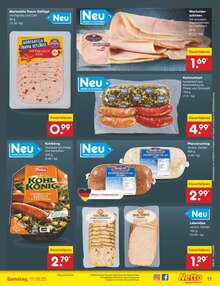 Mettwurst im Netto Marken-Discount Prospekt "Aktuelle Angebote" mit 59 Seiten (Braunschweig)