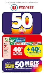 Catalogue Supermarchés de U Express à Cressely, avec 20 pages Prospectus Supermarchés de U Express à Cressely: "U Express", 20 pages, 09/09/2025 - 21/09/2025