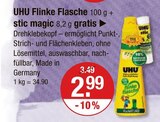 Uhu im V-Markt Prospekt Flinke Flasche von UHU im aktuellen V-Markt Prospekt für 2,99 €