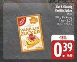 Vanillin Zucker im Angebot bei E center in Fürth Vanillin Zucker Angebote von Gut & Günstig bei E center Fürth für 0,39 €
