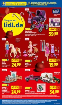 Barbie-Puppen Angebot im Lidl Prospekt, gültig von 10.11.2025 bis 15.11.2025 Barbie-Puppen Angebot im aktuellen Lidl Prospekt auf Seite 53