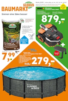 Prospectus Globus-Baumarkt à Nousseviller-lès-Bitche, "GLOBUS BAUMARKT Immer eine Idee besser", 9 pages de promos valables du 07/07/2025 au 12/07/2025