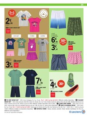 Promos Pyjama dans le catalogue "TOUT CE QUI COMPTE POUR VOUS EXISTE À PRIX E.LECLERC" de E.Leclerc à la page 35