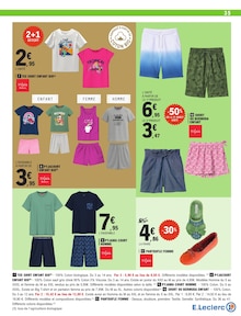 Promo Chaussettes Homme dans le catalogue E.Leclerc du moment à la page 35