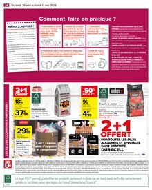 Promo Briquettes Charbon dans le catalogue Carrefour du moment à la page 42
