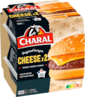 2 CHEESEBURGERS CHARAL - CHARAL en promo chez Auchan Supermarché Tremblay-en-France à 5,19 €