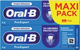 Dentifrice pro expert menthe extra fraîche cristaux nettoyants - ORAL B dans le catalogue Intermarché Super