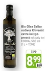 Aktuelle Olivenöl Angebote bei E center in Stuttgart Aktuelles Bio Olea Salbo natives Olivenöl extra kaltgepresst Angebot bei E center in Stuttgart ab 8,99 €