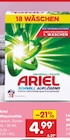 Waschmittel Angebote von Ariel bei Netto Marken-Discount Straubing für 4,99 €