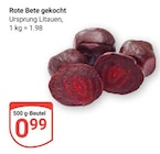 Rote Bete gekocht bei GLOBUS im Prospekt "" für 0,99 €
