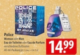 Police Woman oder Man Eau de Toilette oder Eau de Parfum Angebote bei famila Nordost Gifhorn für 14,99 €