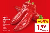 Spitzpaprika rot im Angebot bei Netto Marken-Discount in Grevenbroich Spitzpaprika rot Angebote bei Netto Marken-Discount Grevenbroich für 1,49 €