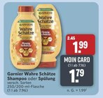 Wahre Schätze Shampoo Angebote von Garnier bei combi Rheine für 1,79 €