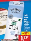 Haltbare Bio-Weidemilch im Angebot bei Netto Marken-Discount in Eberswalde Haltbare Bio-Weidemilch Angebote bei Netto Marken-Discount Eberswalde für 1,29 €