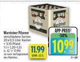 Aktuelle Warsteiner Angebote bei diska in Amberg Aktuelles Pilsener Angebot bei diska in Amberg ab 10,99 €