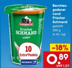 Aktuelles Frischer Schmand Angebot bei Netto Marken-Discount in Würzburg ab 0,89 €