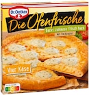Die Ofenfrische Vier Käse Angebote von Dr. Oetker bei REWE Stralsund für 2,22 €