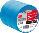 Lot de 2+1 rubans de masquage bleu multi surfaces - 50m x 36mm - scotchblue - Brico Dépôt à Chelles Lot de 2+1 rubans de masquage bleu multi surfaces - 50m x 36mm - scotchblue en promo chez Brico Dépôt Chelles à 15,90 €