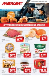 Markant Nordwest Prospekt für Großefehn mit 16 Seiten Markant Nordwest Prospekt "DER MARKT FÜR GUTES ESSEN UND TRINKEN" für Großefehn, 16 Seiten, 26.10.2026 - 31.10.2026