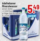 Trinkgut Bad Kötzting - Mineralwasser Angebot im Prospekt Mineralwasser bei Trinkgut im Bad Kötzting Prospekt für 5,49 €