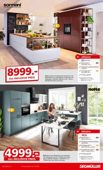 Backofen im aktuellen Segmüller Prospekt (Augsburg) Backofen im Segmüller Prospekt "KÜCHEN SPEZIAL" mit 24 Seiten (Augsburg)
