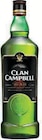 Blended Scotch Whisky - CLAN CAMPBELL 40° en promo chez U Express Saint-Étienne à 17,39 €