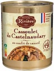 Cassoulet de castelnaudary au confit de canard - MAISON RIVIÈRE en promo chez Intermarché Castres à 3,68 €