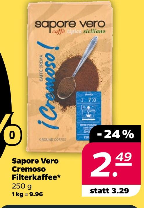 Cremoso Filterkaffee