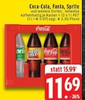 Coca-Cola Angebote von Coca-Cola bei EDEKA Mönchengladbach für 11,69 €