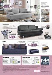 Aktueller PFIFF Möbel Prospekt mit Sofa, "MEHR INSPIRATION FÜR IHR SCHÖNES ZUHAUSE", Seite 16