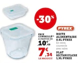 Boite alimentaire 0.8L - PYREX en promo chez Super U Boite alimentaire 0.8L - PYREX dans le catalogue Super U