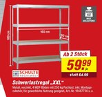 Schwerlastregal „XXL“ im Angebot bei toom Baumarkt in Ludwigshafen Schwerlastregal „XXL“ Angebote von SCHULTE REGALWELT bei toom Baumarkt Ludwigshafen für 59,99 €
