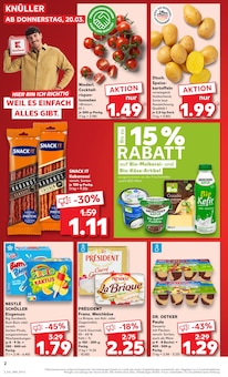 Aktueller Kaufland Prospekt "Aktuelle Angebote" Seite 2 von 50 Seiten