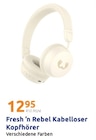 Kabelloser Kopfhörer im Action Prospekt Kabelloser Kopfhörer von Fresh 'n Rebel im aktuellen Action Prospekt für 12,95 €
