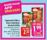 Unsere Goldstücke kernig & kräftig Angebote von Coppenrath & Wiese bei Marktkauf Altenburg für 1,99 €