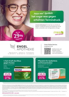 mea - meine apotheke Prospekt Unsere Februar-Angebote mit 6 Seiten