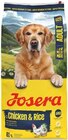 Hundetrockennahrung Chicken & Rice Angebote von Josera bei Hagebaumarkt Kleve für 39,99 €