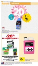 Liquide De Refroidissement Angebote im Prospekt "BONNE ANNÉE BONNE PROMO" von Carrefour Market auf Seite 60