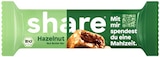 Nut Butter Bar Hazelnut im REWE Prospekt Nut Butter Bar Hazelnut von Share im aktuellen REWE Prospekt für 1,99 €