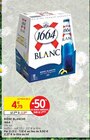 Bière blanche - 1664 - Intermarché à Saint-Laurent-du-Var Bière blanche - 1664 en promo chez Intermarché Saint-Laurent-du-Var à 2,37 €