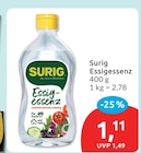 Essigessenz von Surig für 1,11 € bei budni im Angebot Essigessenz von Surig im aktuellen budni Prospekt
