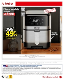 Prix et réduction Friteuse dans le prospectus Carrefour Market en cours Offre Friteuse dans le catalogue Carrefour Market du moment à la page 2