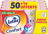 Papier Hygiénique Confort X50 Rose - LOTUS en promo chez Intermarché Super Papier Hygiénique Confort X50 Rose - LOTUS dans le catalogue Intermarché Super